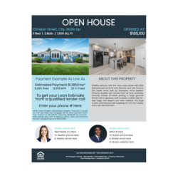 Broker Open House Template