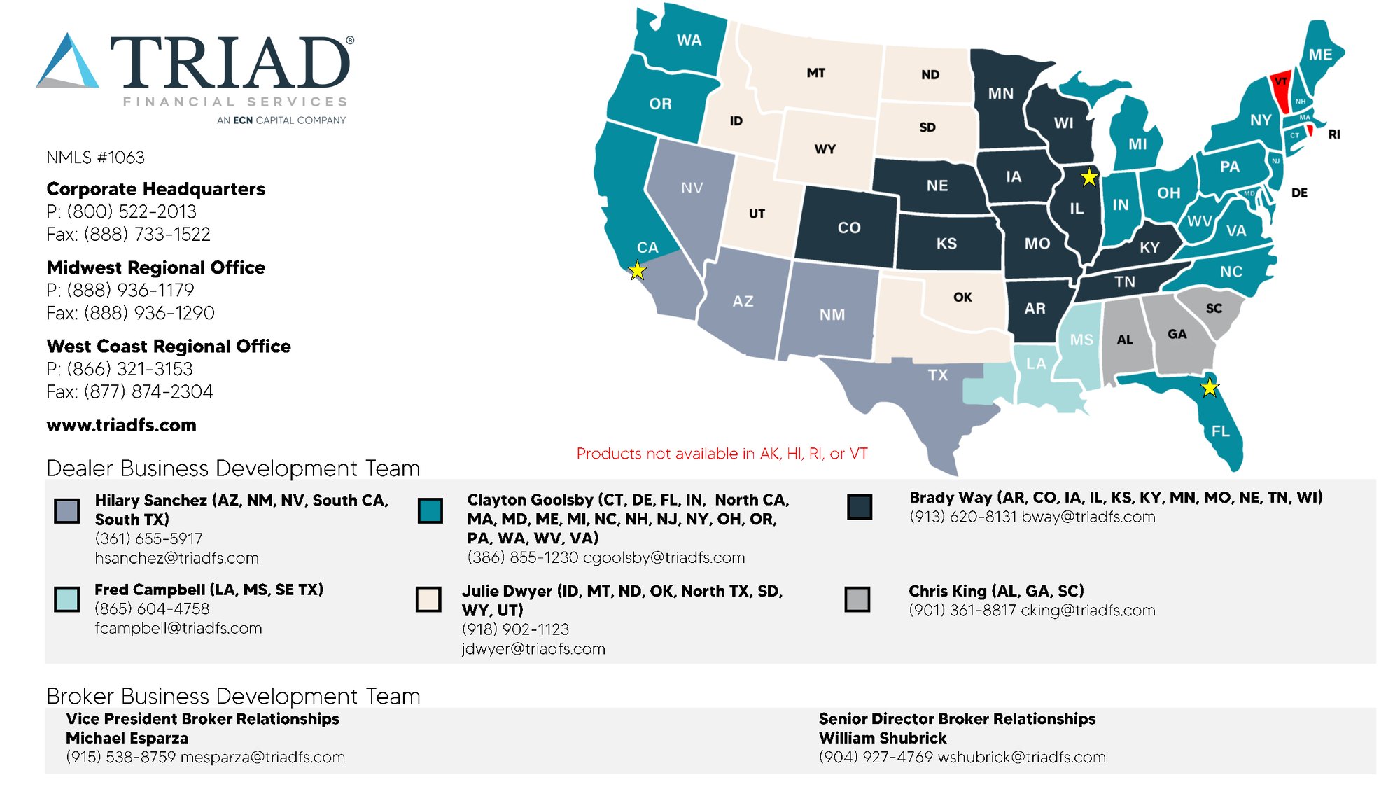 MAP Regional Managers - TFS 09.16.25